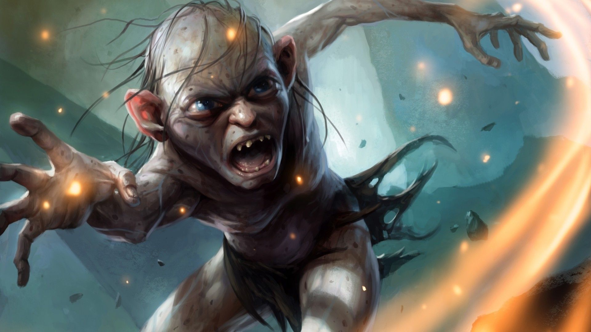 gollum from lord of the rings