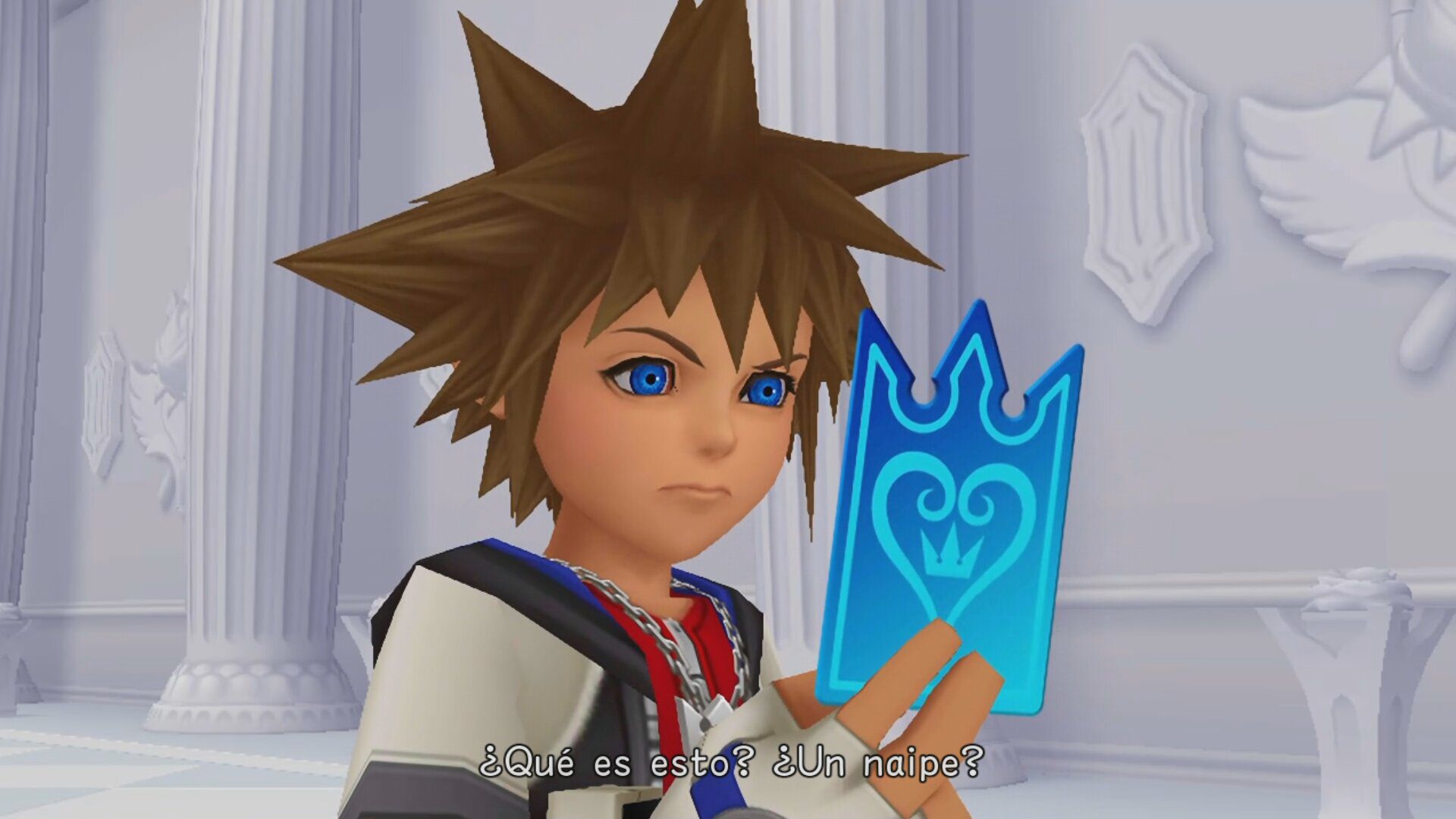 Kingdom Hearts ReChain's Memory Sora and first card