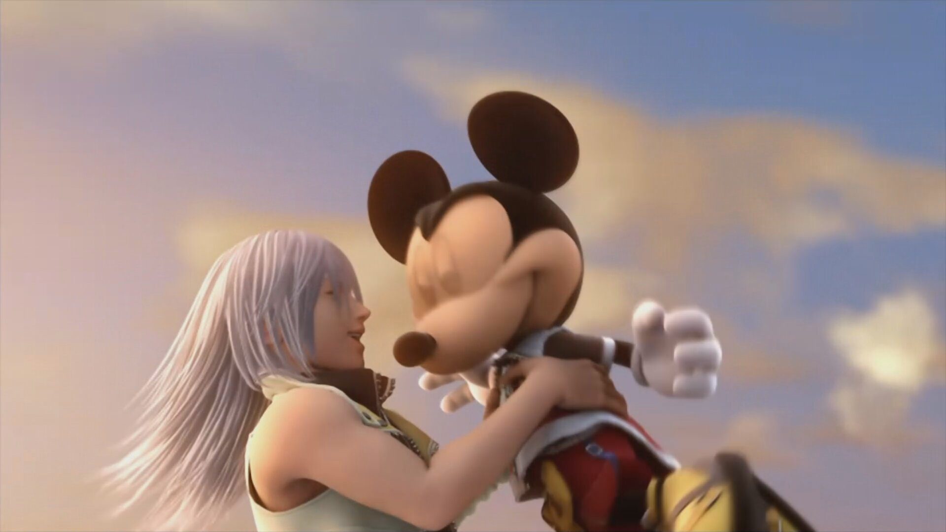 Kingdom Hearts Reconstructed Riku and Mickey