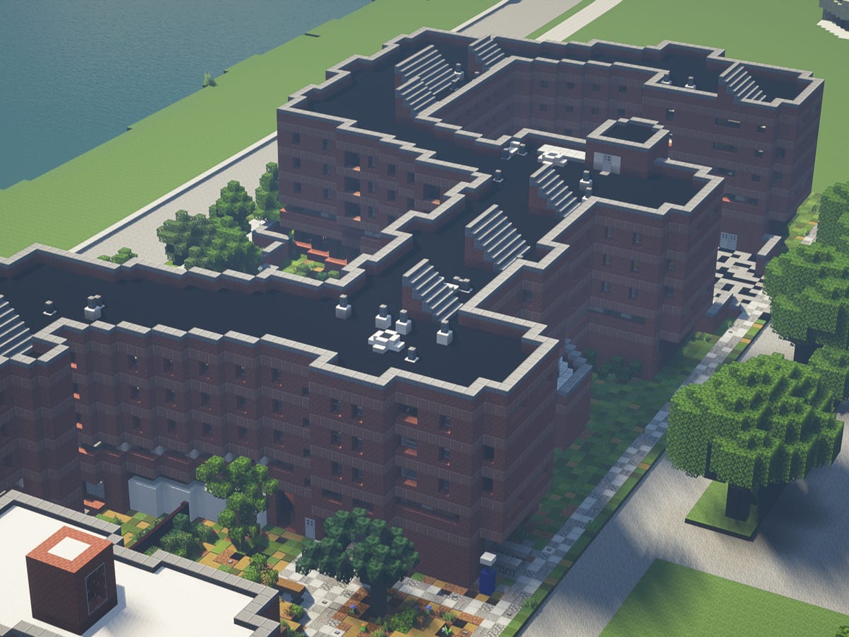 MIT facilities in Minecraft