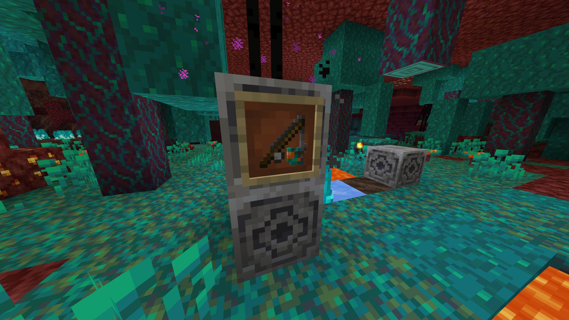 Mushrooms distorted in Minecraft 1.16 or nether Renew the fishing rod in Snapshot 20W14A