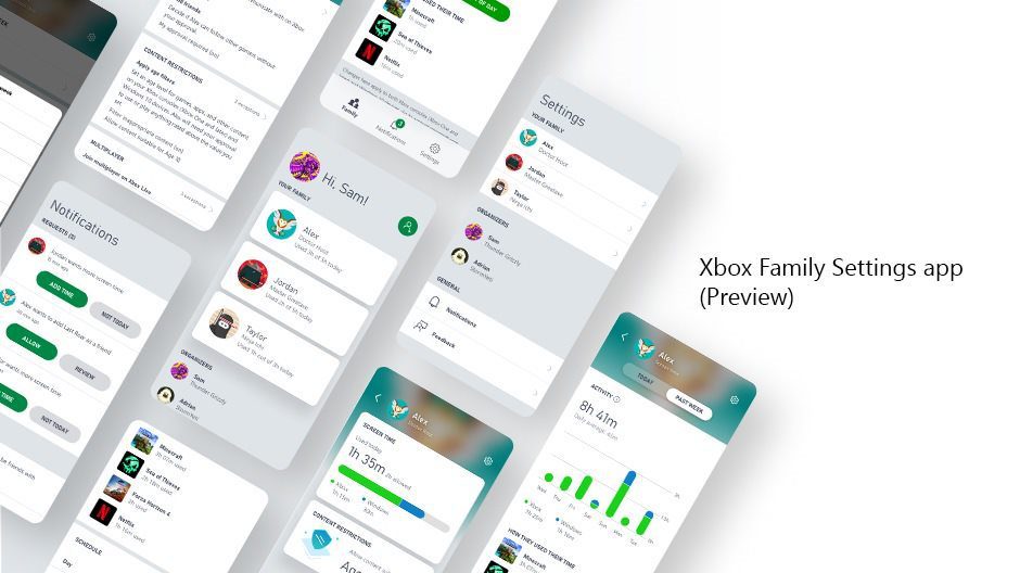 Xbox Family Settings llega a Android e iOS para los padres