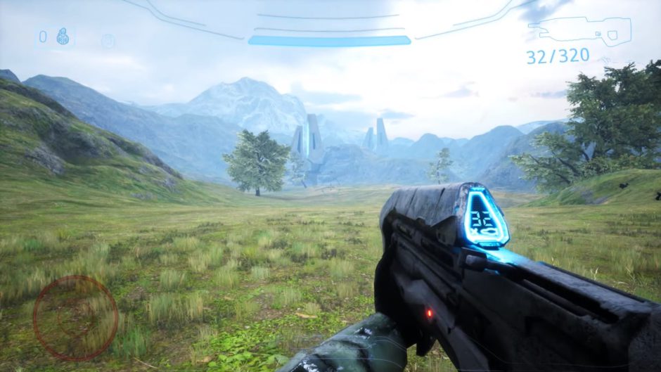 El creador de Halo Unreal muestra como ha mejorado su proyecto desde el pasado año