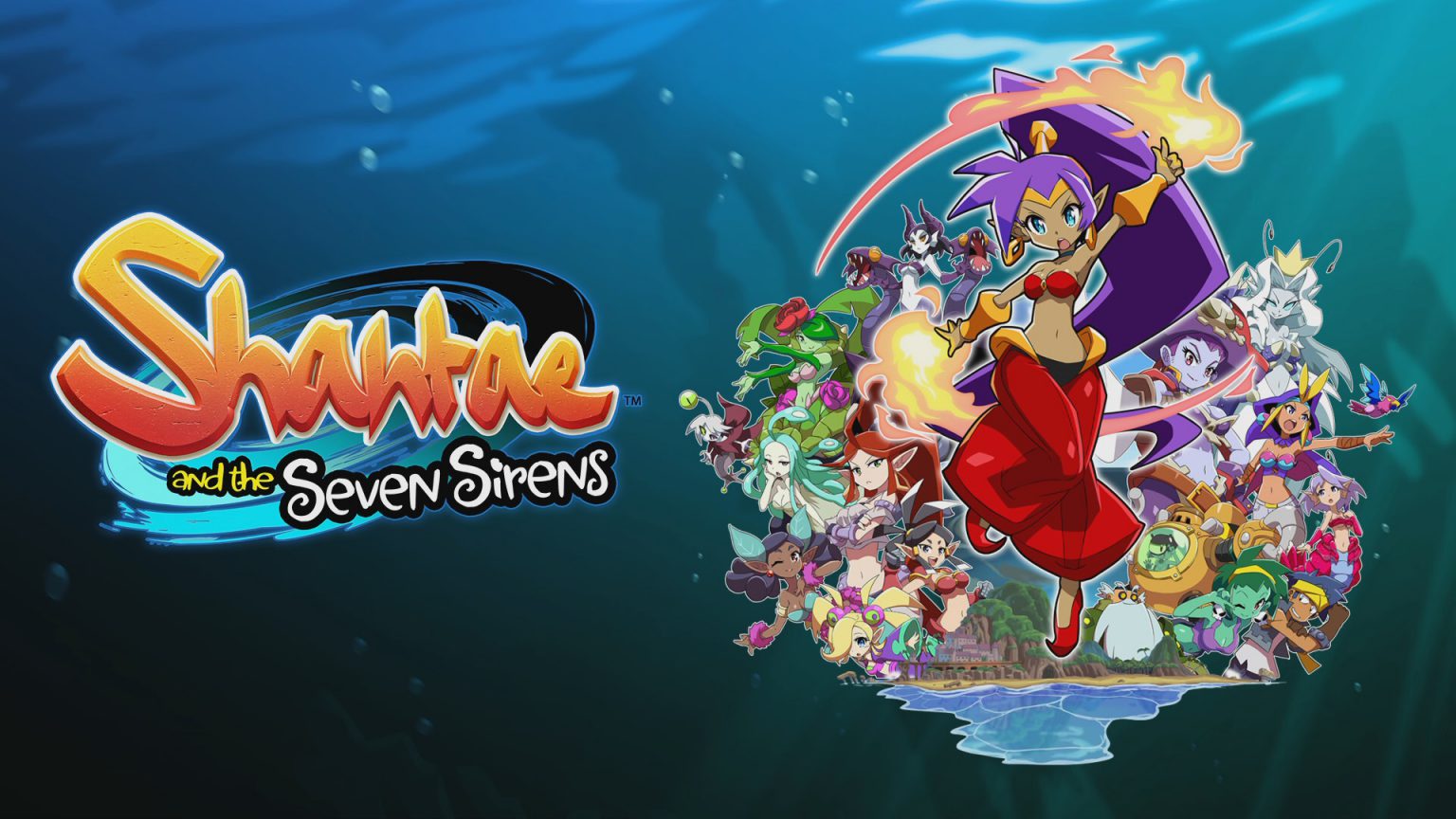Shantae and the Seven Sirens portada