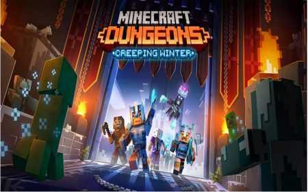 minecraft dungeons - creeping winter - generacion xbox