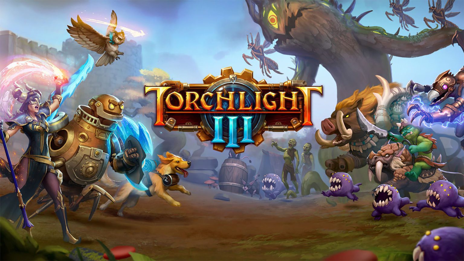 Torchlight 3 portada