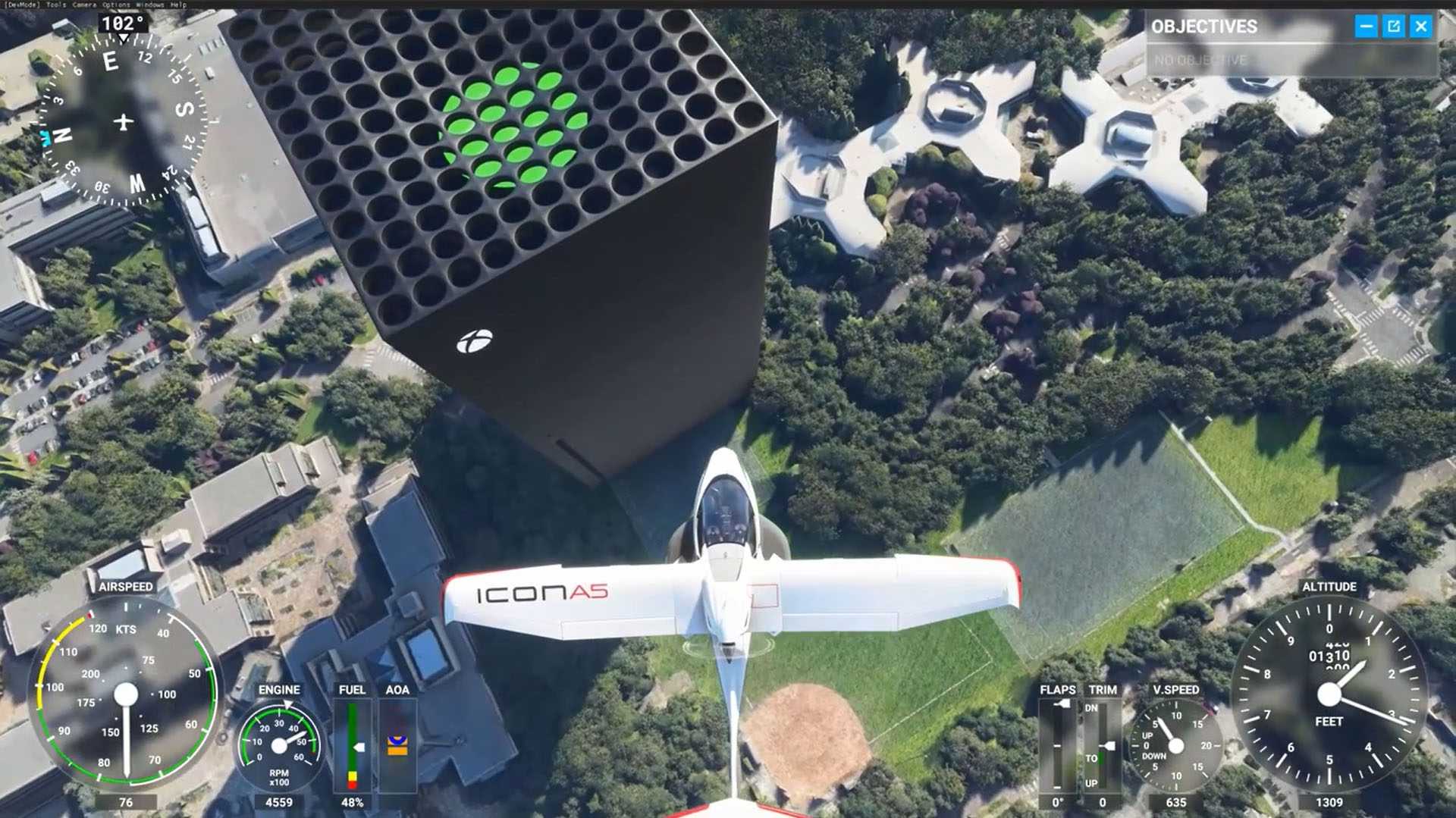 iphone x microsoft flight simulator image