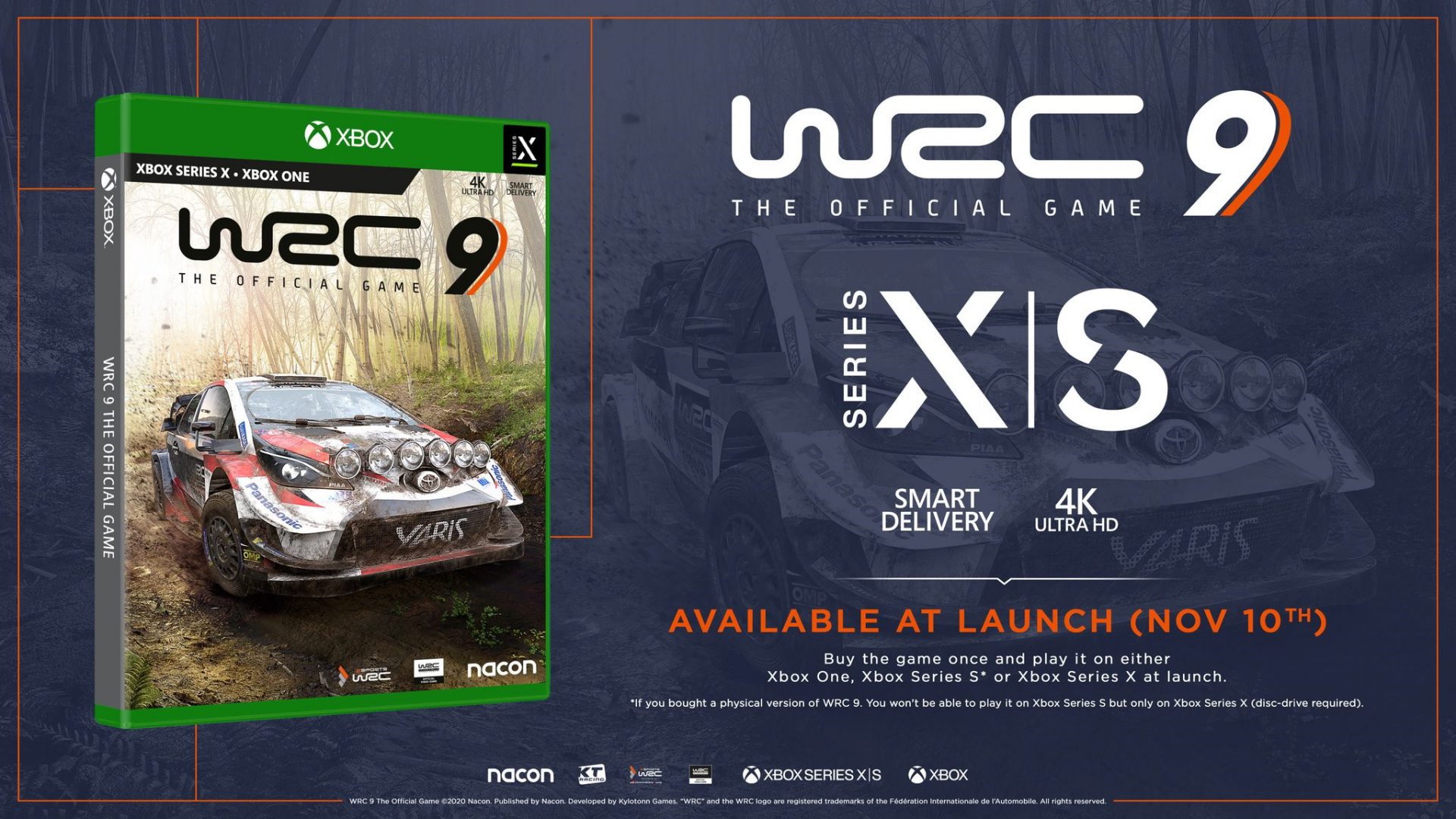 divorcio hígado Abuso WRC 9 llegará a Xbox Series X y S como título de lanzamiento a 60 fps -  Generacion Xbox