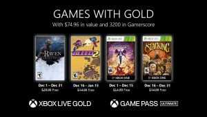 Juegos Con Gold diciembre