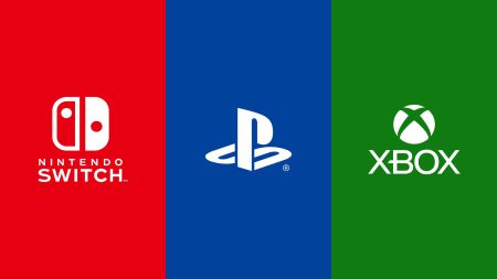 Logos de Xbox, PlayStation y Nintendo