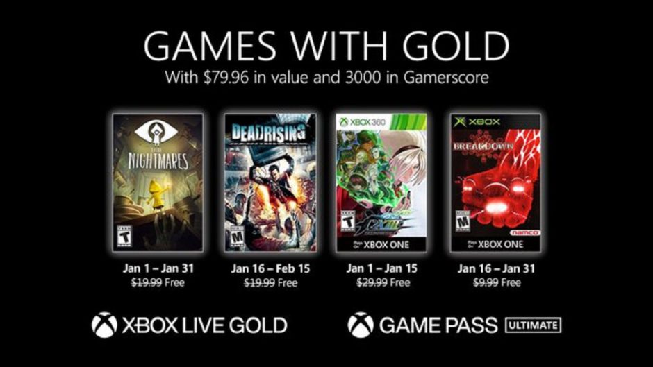Vota: ¿Qué os parecen los Games With Gold de enero para Xbox?