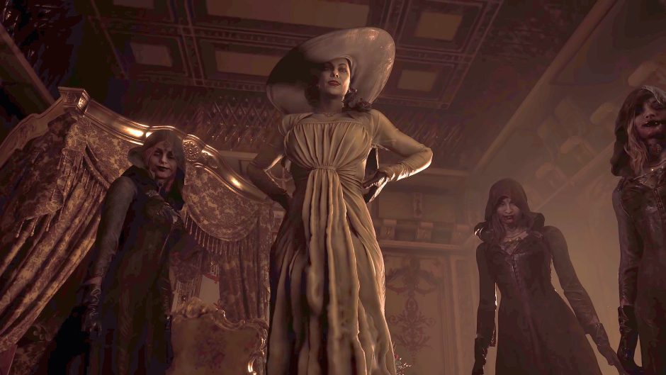 Capcom reconoce el buen recibimiento de Lady Dimitrescu de Resident Evil Village y revela su altura