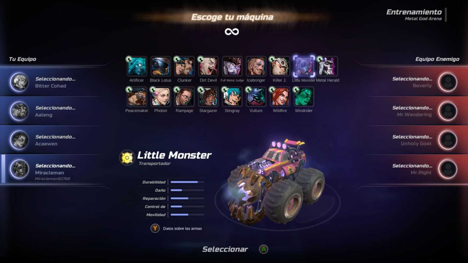 Análisis Heavy Metal Machines Generacion Xbox