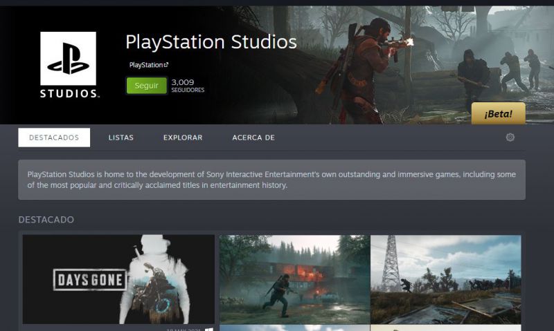 Playstation studios steam какие игры скоро выйдут