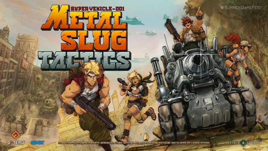 Disfruta de un nuevo gameplay de Metal Slug Tactics