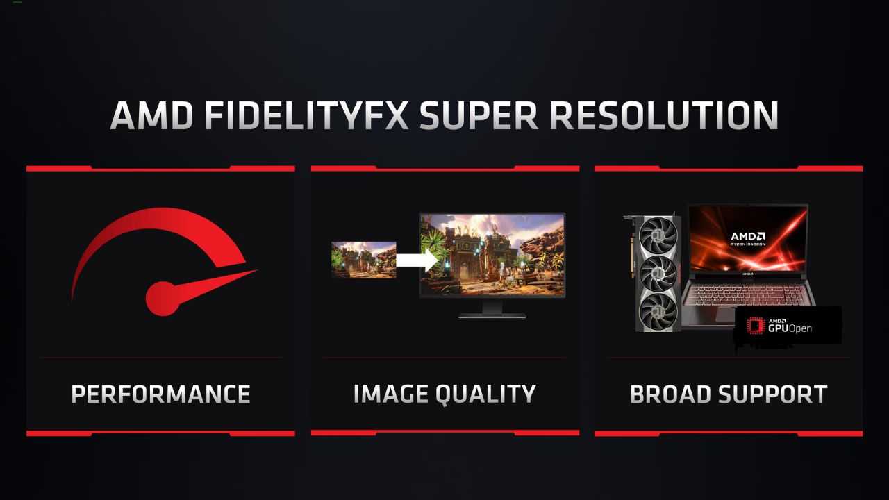Digital Foundry pone a prueba el AMD FidelityFX Super Resolution Mas FPS, pero menos calidad de