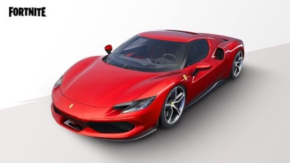 Ya disponible el nuevo Ferrari 296 GTB en Fortnite