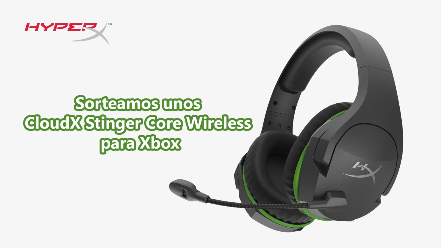 Estamos sorteando unos headsets gaming CloudX Stinger Core Wireless for Xbox. No pierdas la oportunidad y participa.