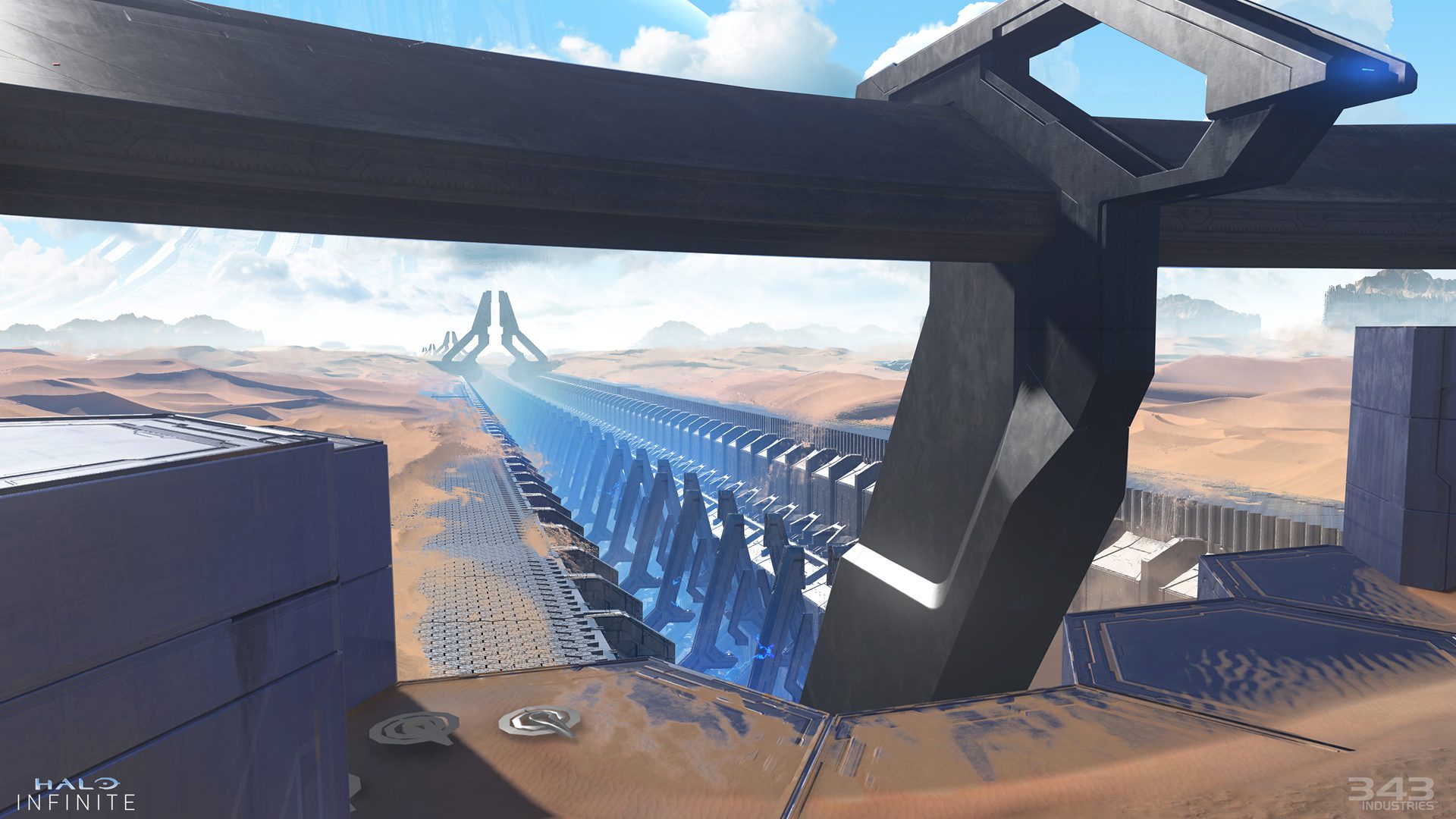 343 Industries comparte un montón de nuevo arte conceptual de Halo Infinite - 343 Industries ha compartido en la web oficial un montón de imágenes con nuevo y genial concept art de Halo Infinite.