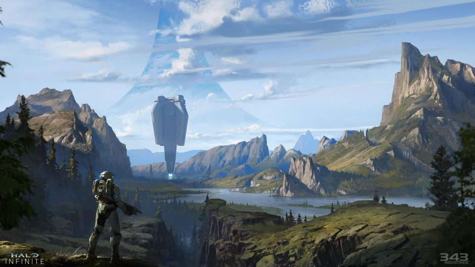 343 Industries comparte un montón de nuevo arte conceptual de Halo Infinite
