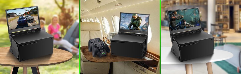 Convierte tu Xbox Series X en una estación portátil con el monitor G-STORY - Hoy os hablo del monitor G-STORY diseñado para convertir nuestra Xbox Series X en una consola transportable gracias a su diseño.