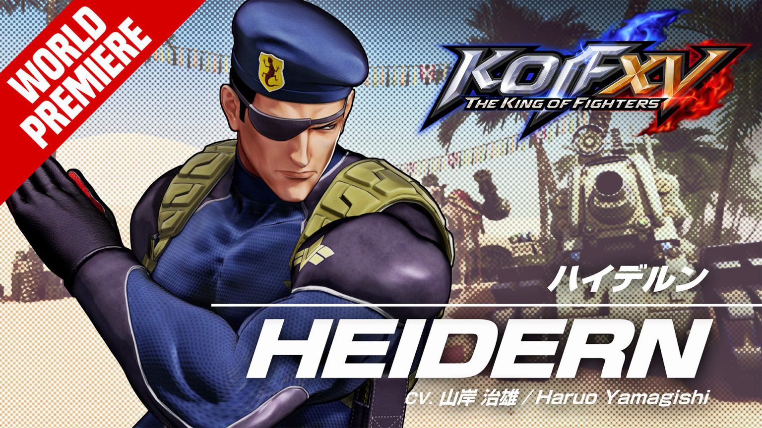 heidern - king of fighters 15 - generacion xbox