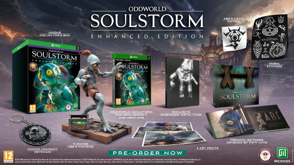 Oddworld: Soulstorm Enhanced Edition contará con dos impresionantes ediciones en Xbox