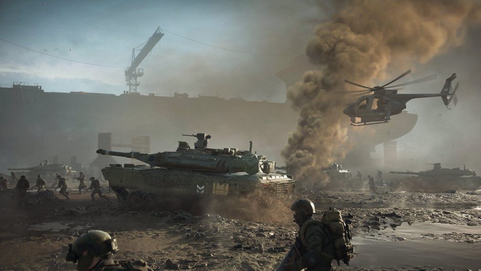 Las ventas de Battlefield 2042 son un 59% más bajas que en Battlefield V