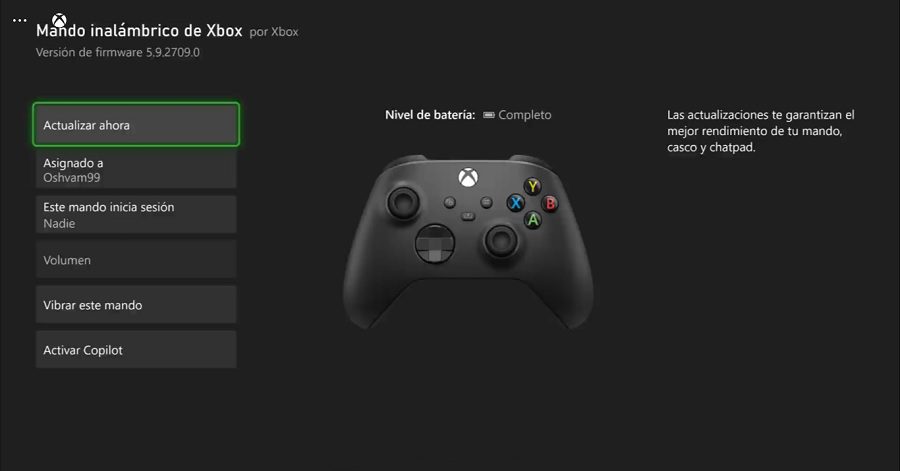 El mando de Xbox Series recibe una nueva actualización - El mando de Xbox Series X y Series S se actualiza mejorando su rendimiento y corrigiendo posibles errores.