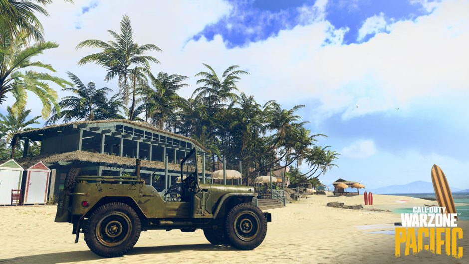 Call Of Duty: Warzone ofrece un primer vistazo al mapa del Pacífico
