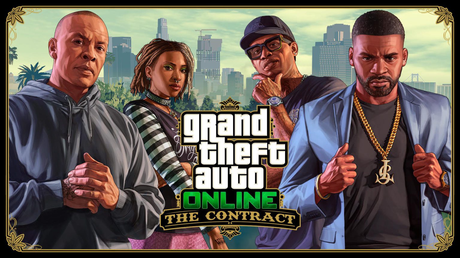 Rockstar anuncia la llegada de "The Contract" un nuevo DLC gratuito para GTA Online protagonizado por Franklin y en colaboración con Dr. Dre.