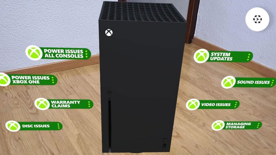 Xbox experimenta con el soporte via realidad aumentada, así puedes probarlo