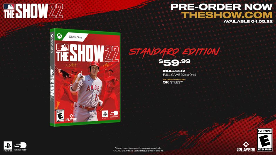 MLB The Show 22 also includes “Day One” on Xbox Game Pass