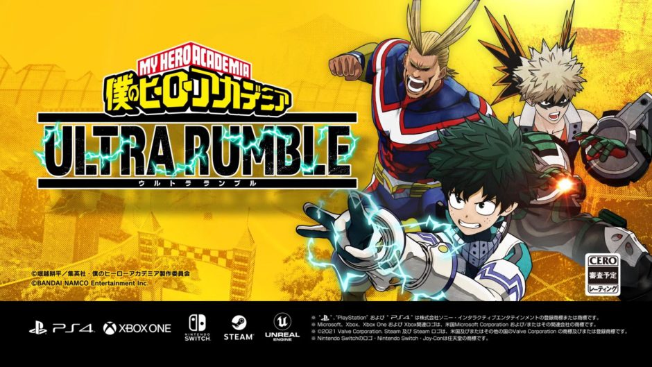 My Hero Academia Ultra Rumble se anuncia de manera oficial para Xbox One y PC