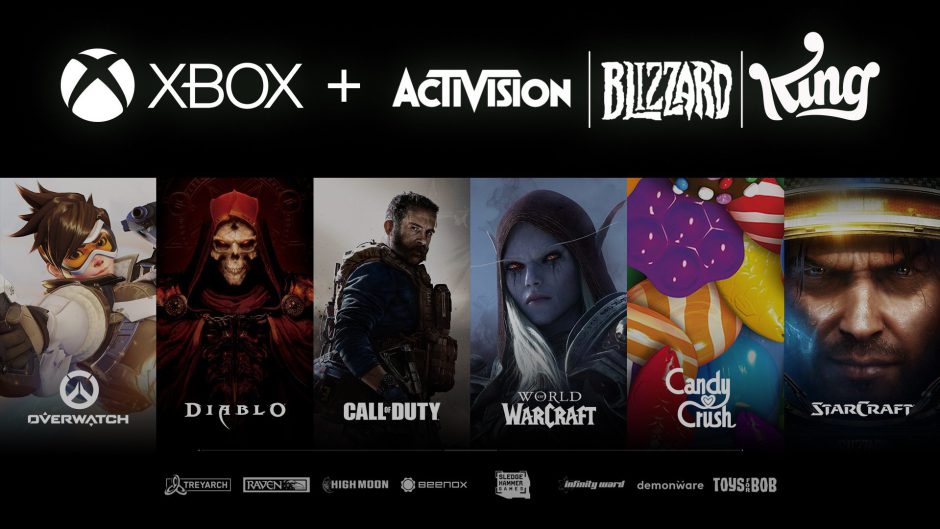Estos son todos los estudios y todas las IPs que Microsoft adquiere con la compra de Activision