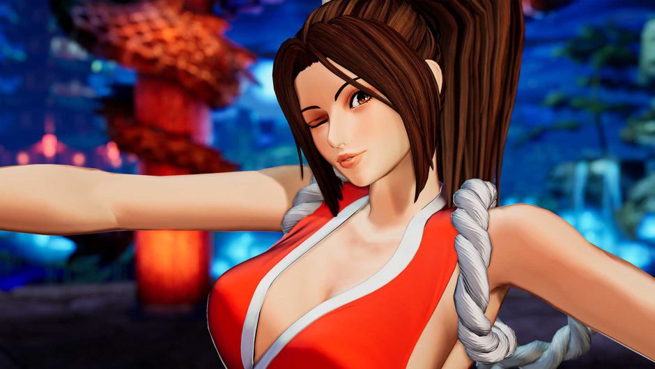 This is the Mai Shiranui action figure for The King of Fighters 15 launch