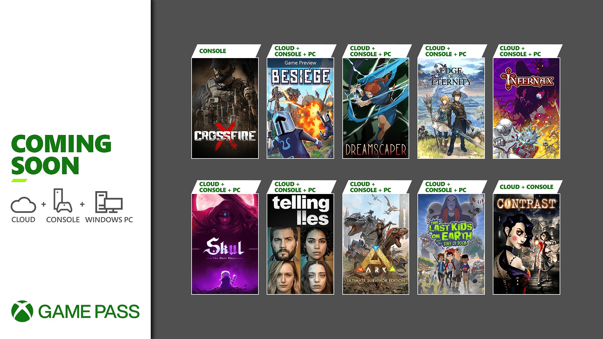 [Confirmados]    Xbox Game Pass games for February leaked - Xbox Game Pass games for February leaked.