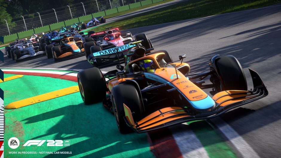 The standard version of F1 2022 will not be Smart Delivery