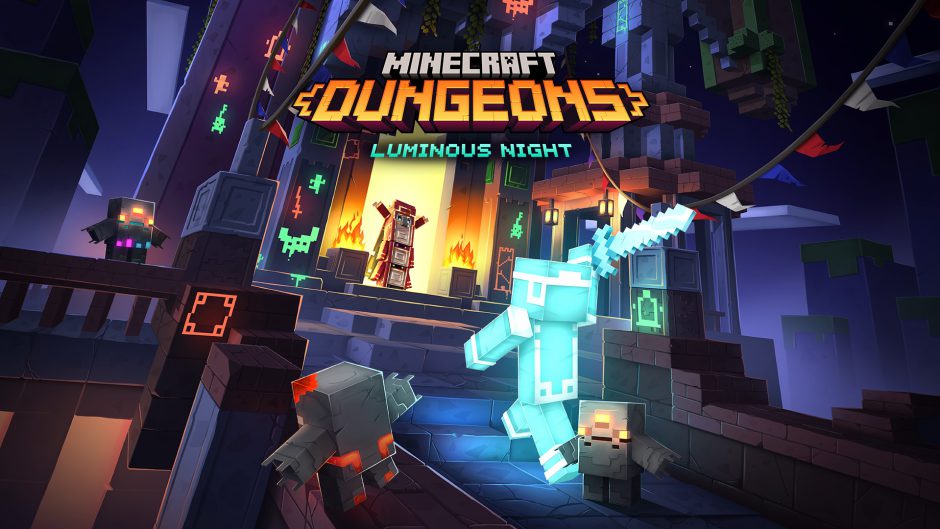 Anunciada la Temporada 2 de Minecraft Dungeons: Luminous Night