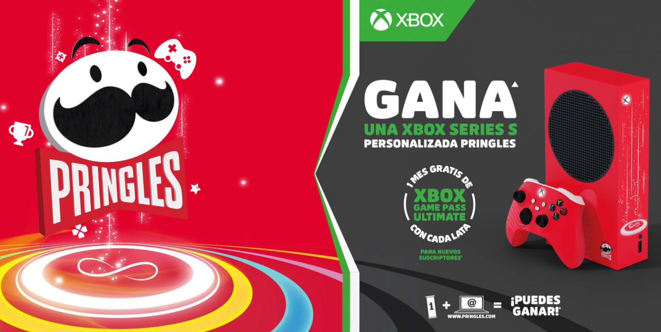 Pringles regala un mes de Xbox Game Pass Ultimate en cada lata
