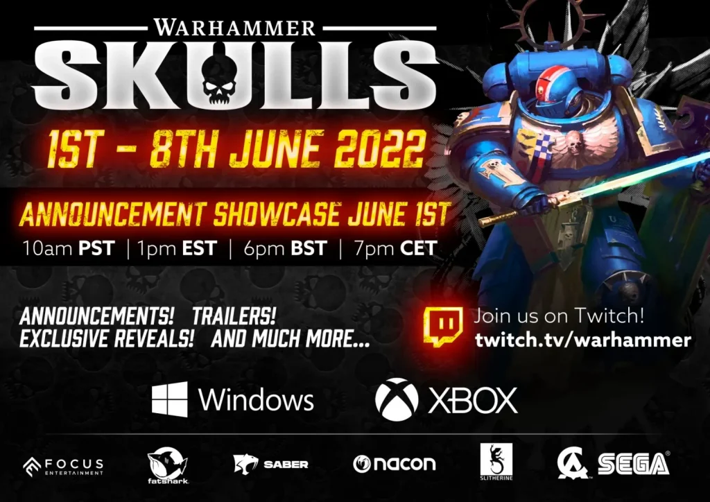 El festival Warhammer Skulls llega a Xbox por la puerta grande - Xbox celebrará un evento especial con motivo del inicio del Warhammer Skulls, el festival dedicado a los diferentes videojuegos de Warhammer.