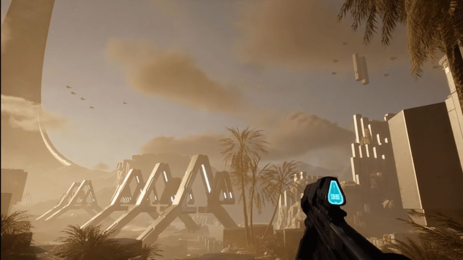 Así se ve Zeta Halo en Unreal Engine 5 gracias a un fan game de Halo Infinite