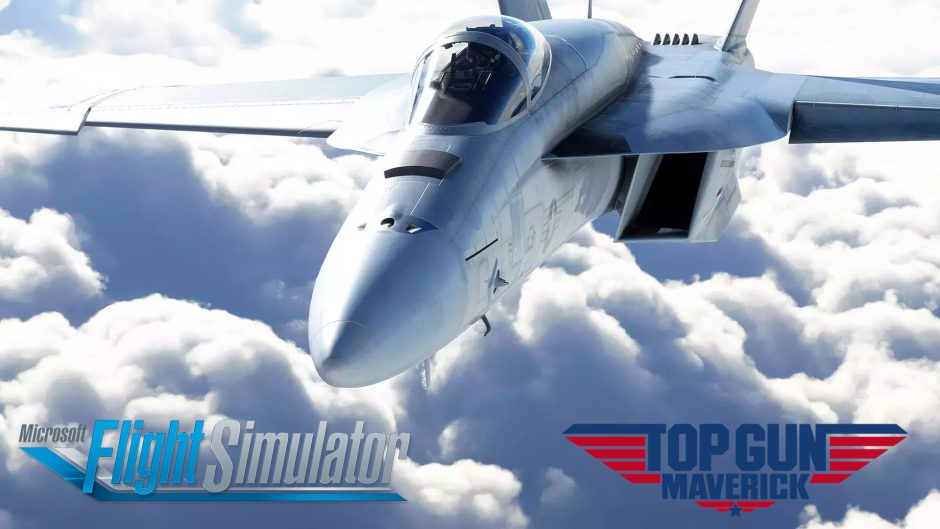 ¡A volar! Ya está disponible el DLC de Top Gun para Microsoft Flight Simulator