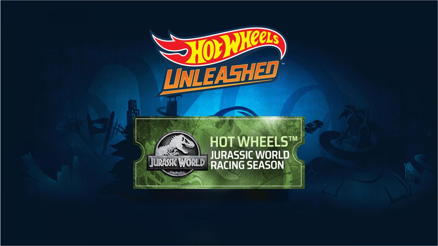 hot wheels unleashed - jurassc world