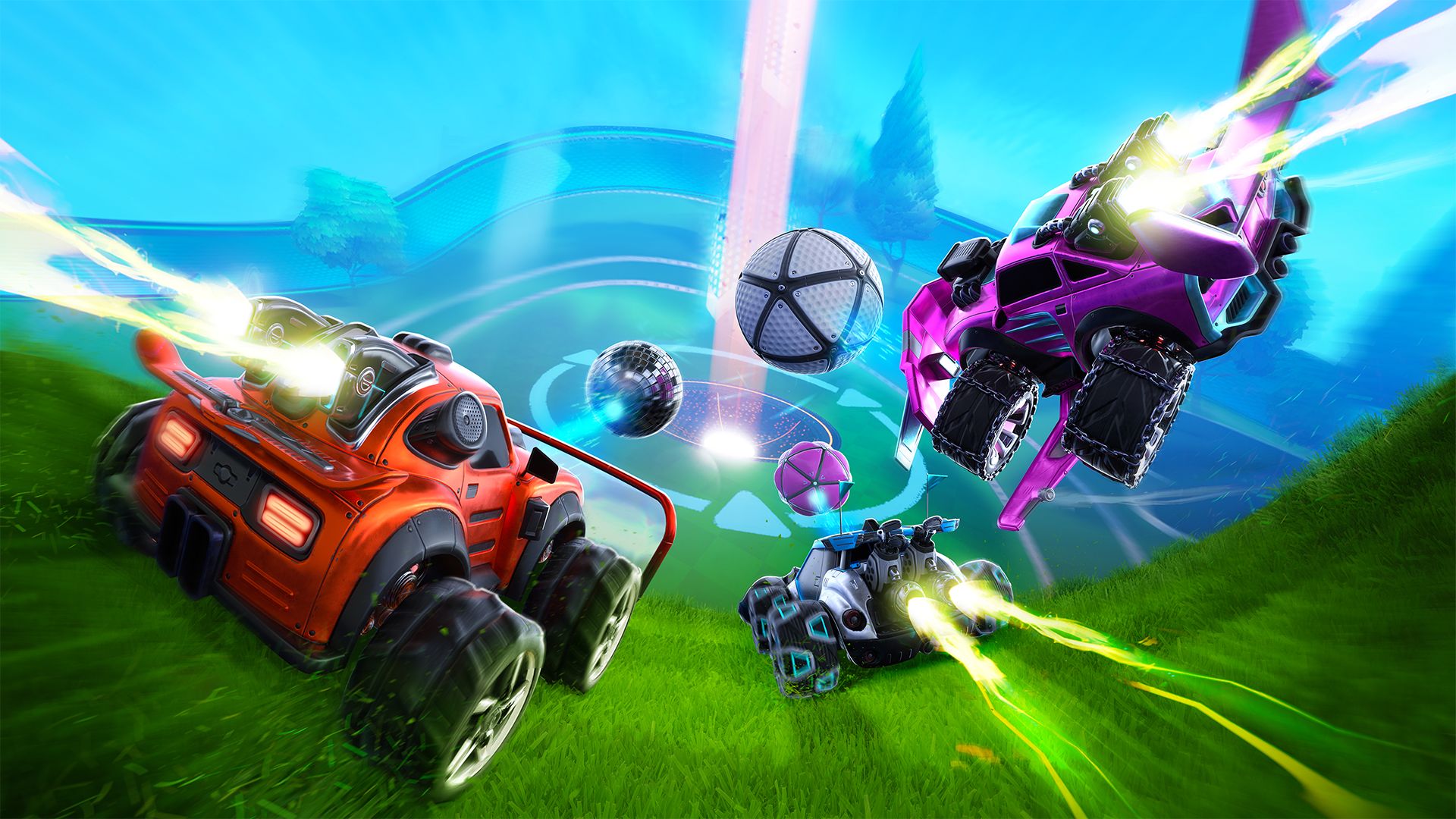 Impressions of Turbo Golf Racing, the new concept inspired by Rocket League