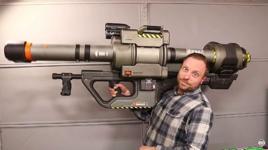 Este hombre ha fabricado un Rocket Launcher de Halo completamente funcional
