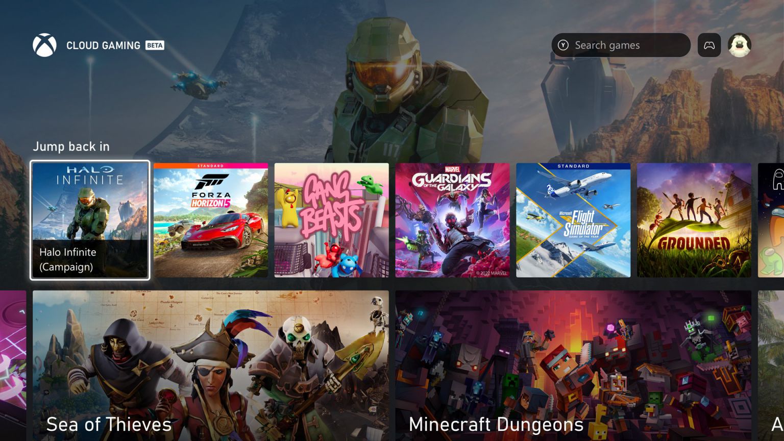 Nueva Interfaz de Xbox 2022