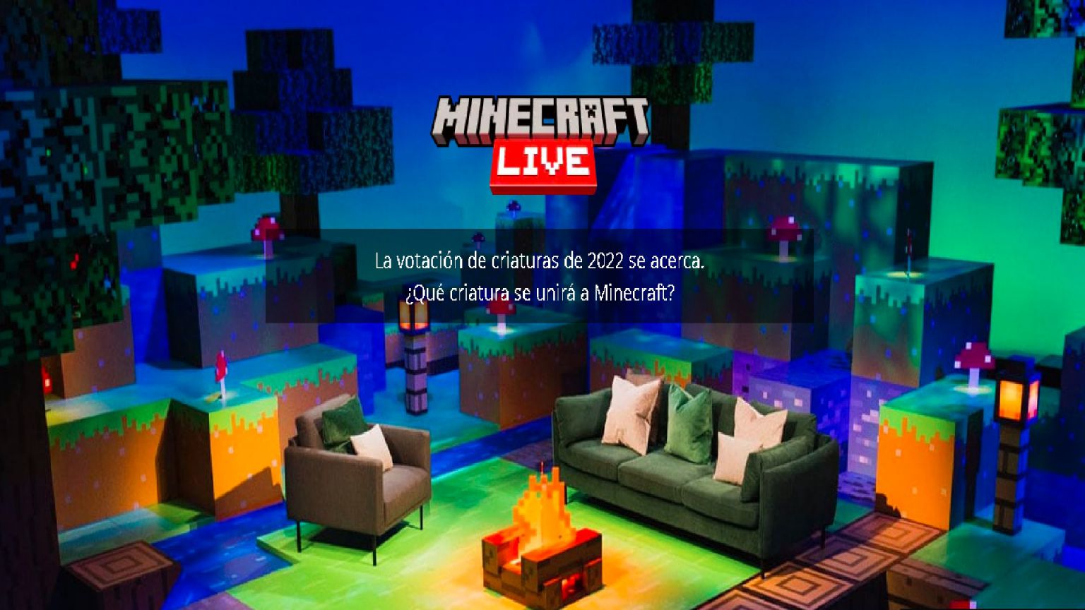 Minecraft Live Votaciones