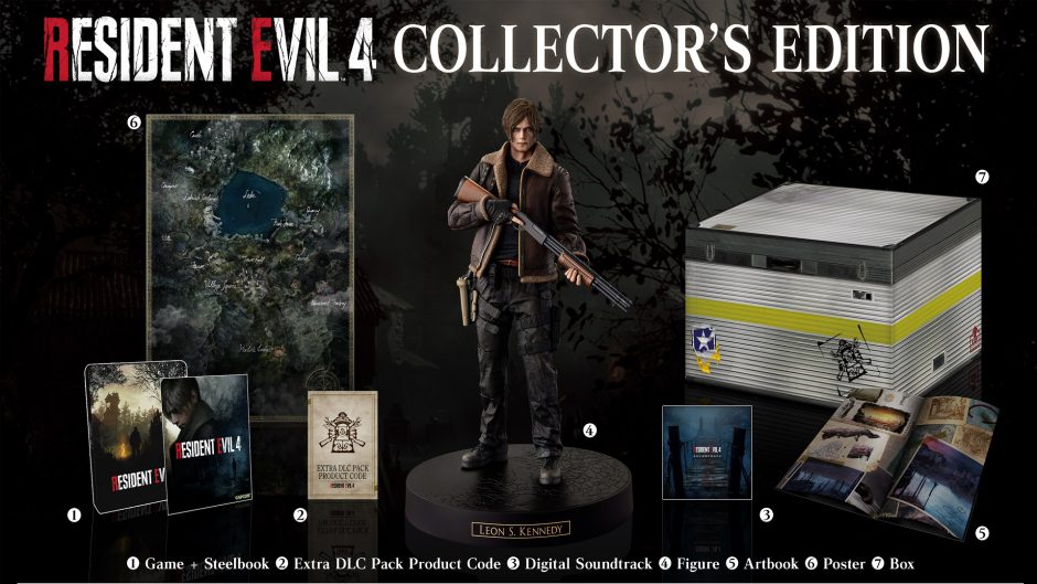 Resident Evil 4 Remake y sus ediciones Deluxe y Collector’s Edition