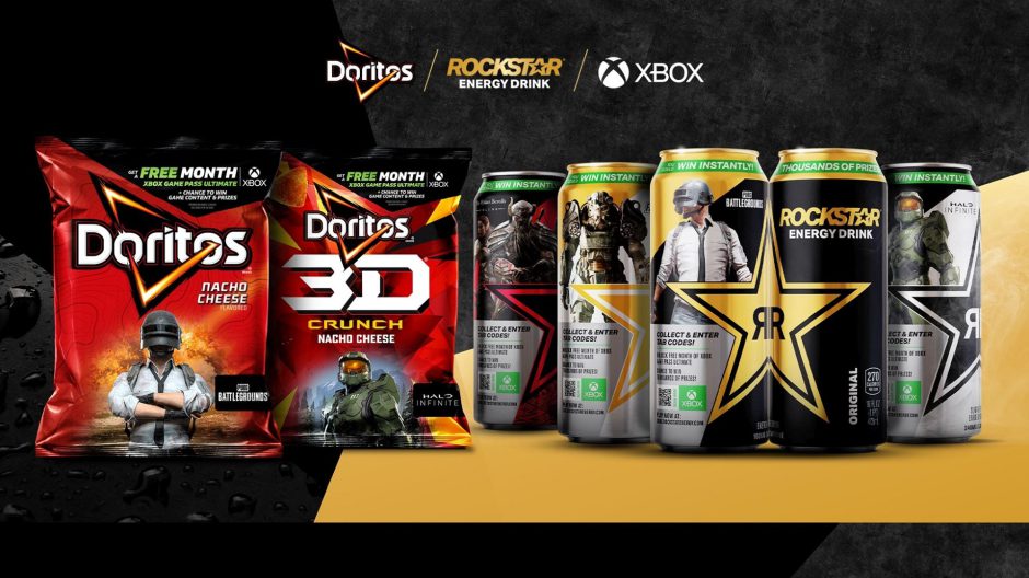 Xbox se alía con Doritos y Rockstar Energy para una nueva promoción